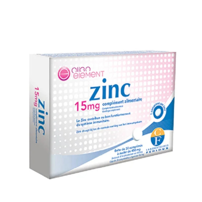 Fenioux Zinc 15Mg 30 Comprimidos