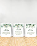 Conjunto de 3 Pinturas de Hojas Decorativas - Surah Falaq| Ayat Kursi | Sura Nass - Blanco