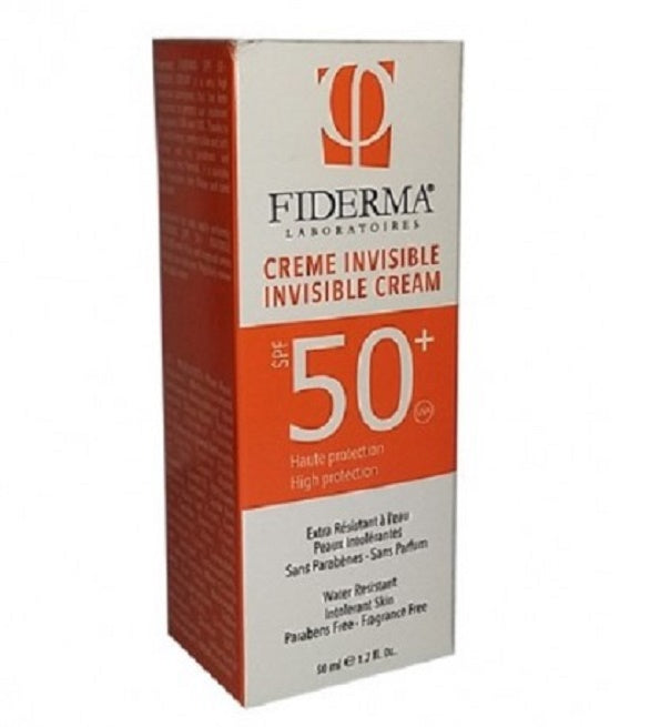 FIDERMA INVISIBLE SCREEN CREAM SPF 50 50ML