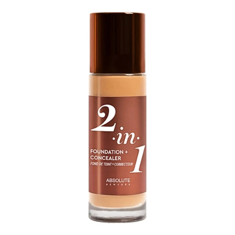 Absolute New York 2in1 Foundation & Concealer Warm Sand 35ml