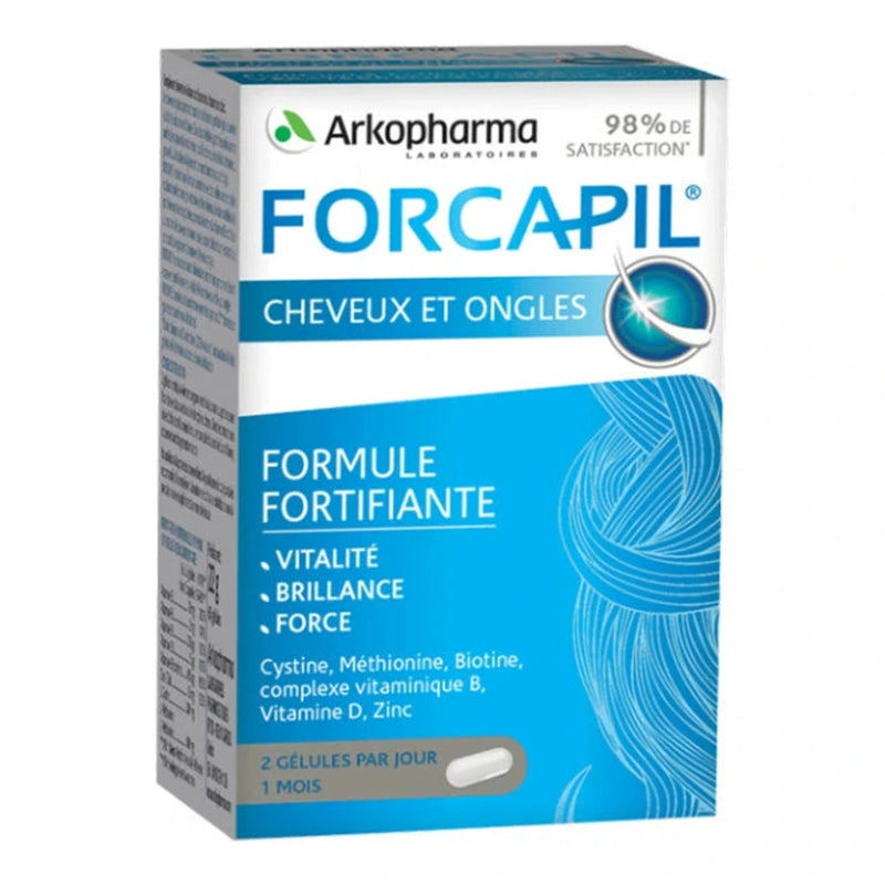 Forcapil للشعر والأظافر - 180 كبسولة