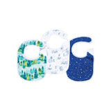 Tiny Twinkle Feeder Bib 3 Pack - Forest