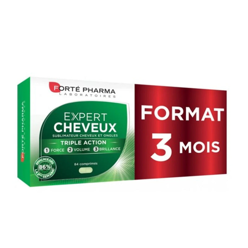 Forté Pharma Expert Cheveux Programme De 3 Mois - 84 Comprimés