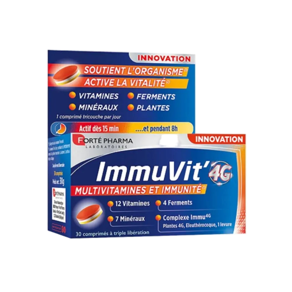 Forte Pharma ImmuVit' 4G - 30 Comprimés