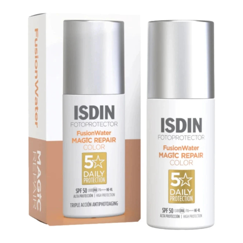 ISDIN Fusion Water Magic Repair Color SPF50 50 ml – flacon
