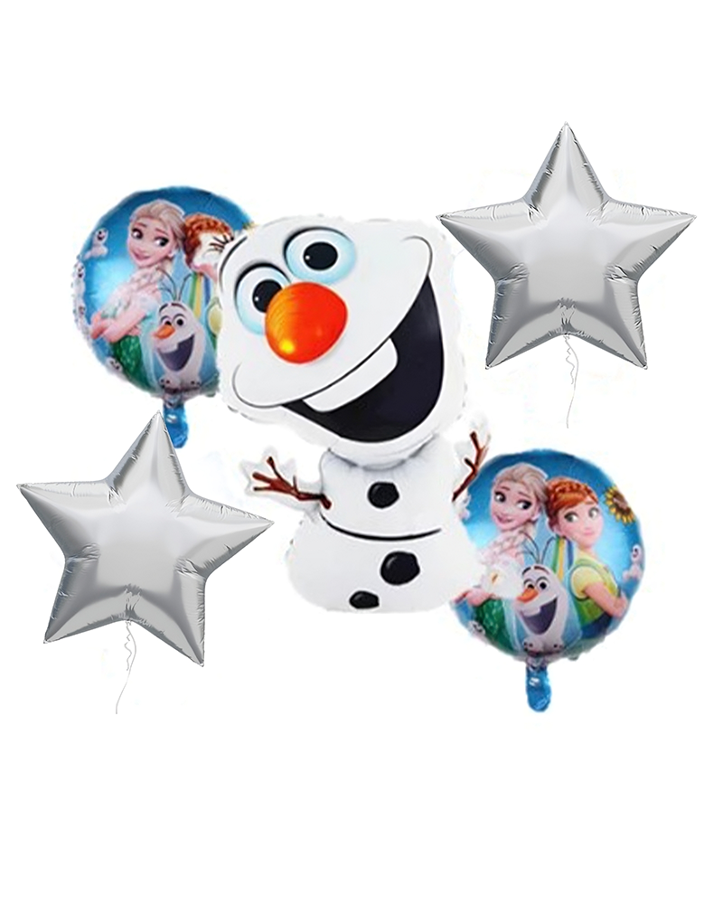 Pack Frozen 5 Pièces de Décoration Pour L'Anniversaire