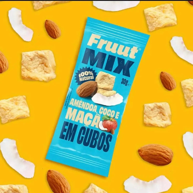 Fruut Cubes Pomme Amande & Noix de Coco - 30g