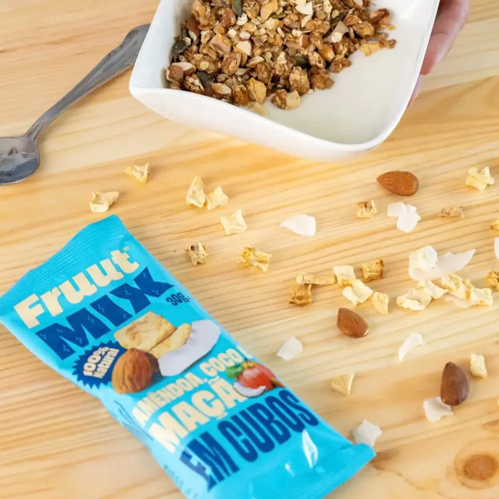 Fruut Cubes Pomme Amande & Noix de Coco - 30 g
