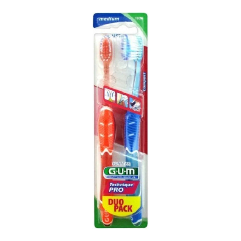 Gum Thechnique Pro Duo Cepillo de Dientes Suave 1525