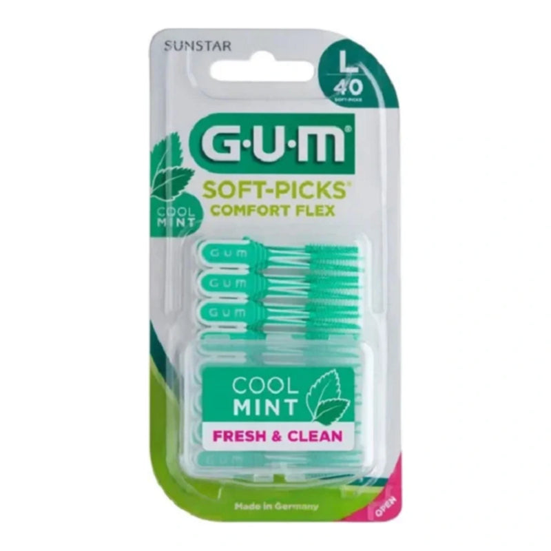 GUM Soft-pick Comfort Flex mentolado grande Ref671