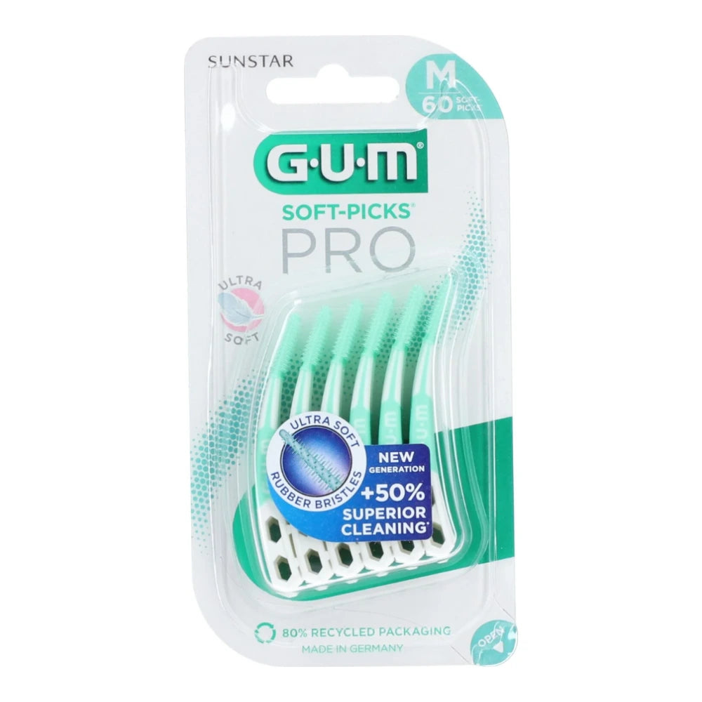 G.U.M Soft-Picks Pro Medium 30 Pièces 690
