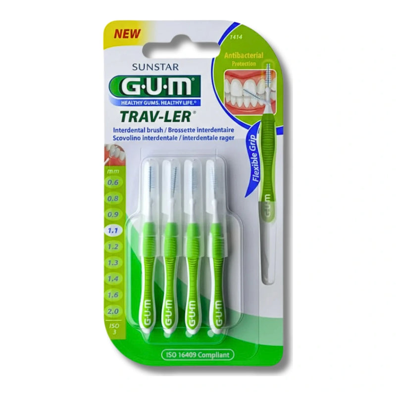 Gum Interd Travler Cepillo Interdental 1.1mm 1414