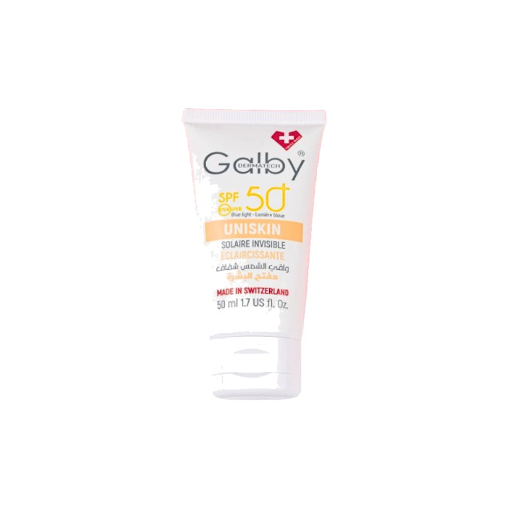 Galby Dermatech Uniskin Solaire Invisible SPF50+ 50 ml – tube