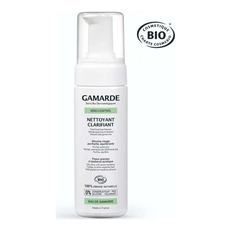 Gamarde Mousse Nettoyante Clarifiante 160ml