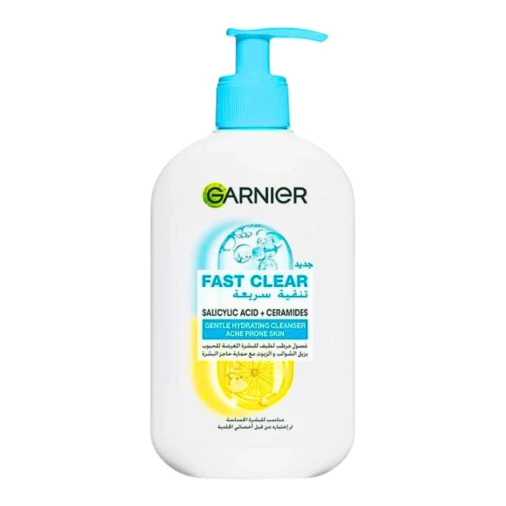 Garnier Fast Clear Gentle Cleanser – 250 ml