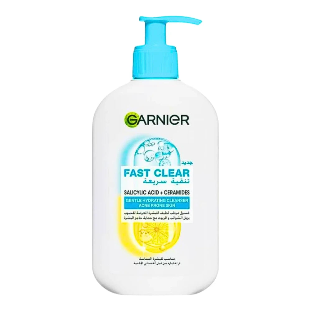 Garnier Fast Clear Gentle Cleanser – 250 ml