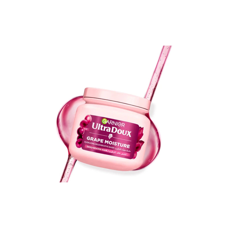 غارنييه Ultra Doux قناع مرطب ومجدد بالعنب Vignes Merveilleuses – 340 مل