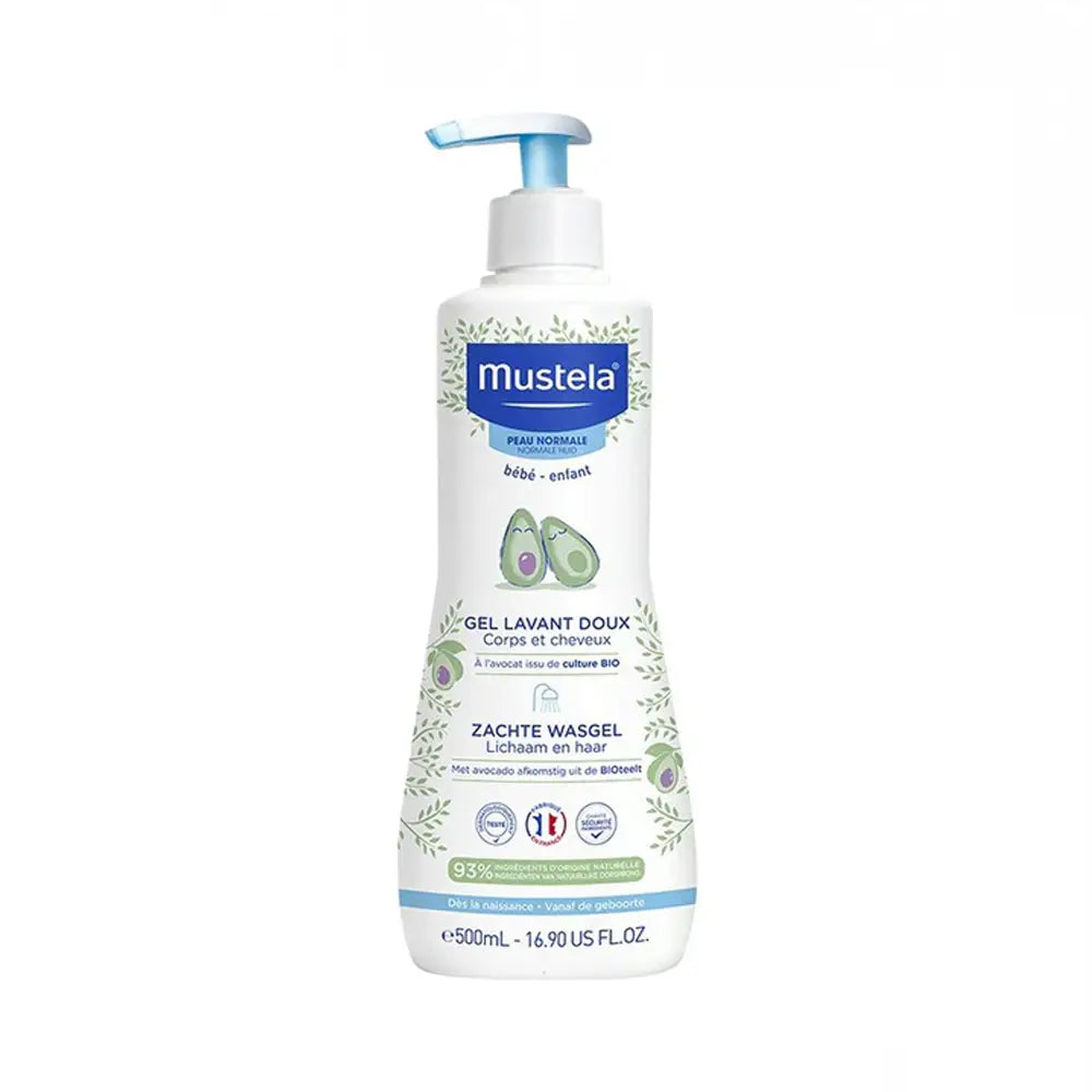Mustela Gentle Cleansing Gel for Body and Hair - 500ml