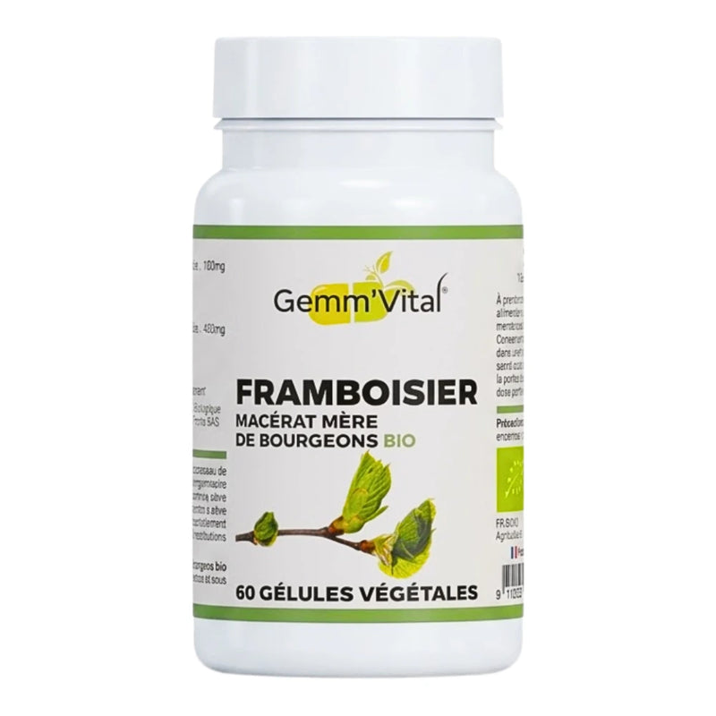 Gemm'Vital Raspberry Bud 60 Capsules