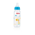 Biberón Nûby Standard Neck Slow Flow 0m+ 240ml - Jirafa