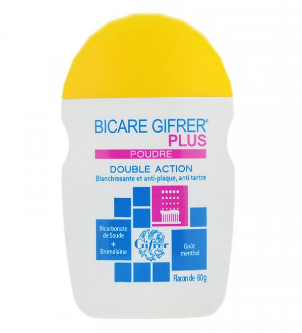 Gifrer Bicare Plus poudre blancheur 60 g – flacon