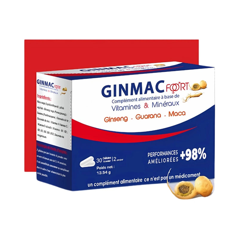 Ginmac Fort Boîte 30 Gélules