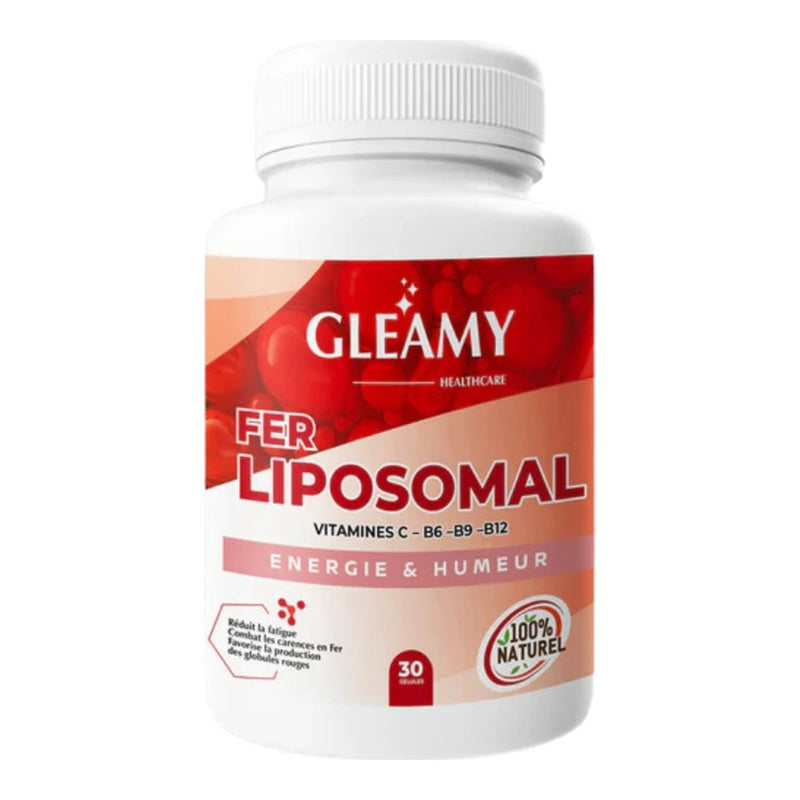 Gleamy Hierro Liposomal 30 Cápsulas