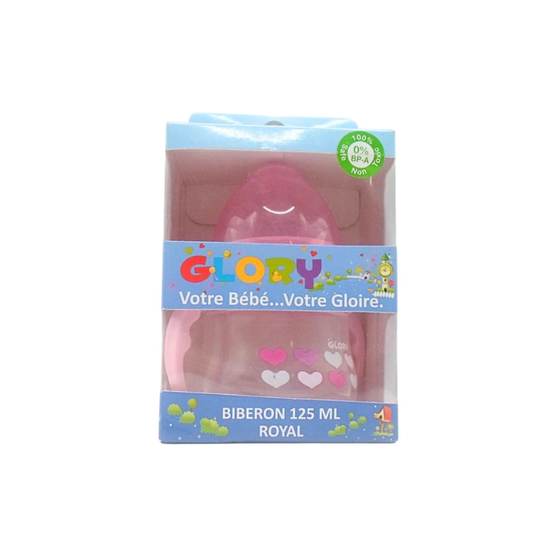 Glory رضّاعة Royal بعنق واسع 125 مل