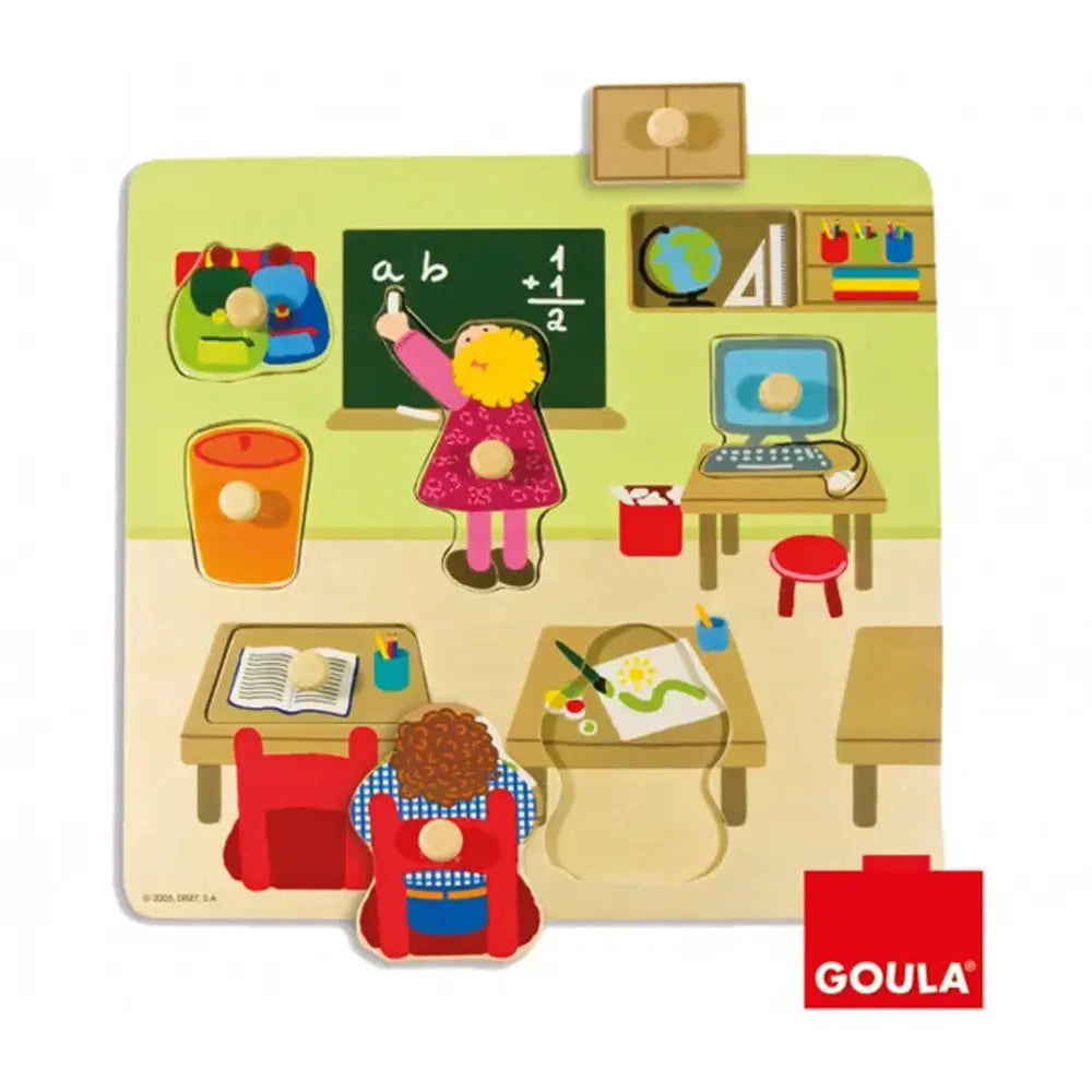 Puzzle Ecole - Goula