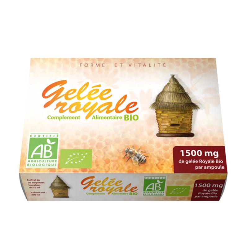 Gph Diffusion Gelée Royale Bio - 20 Ampoules 1500 mg
