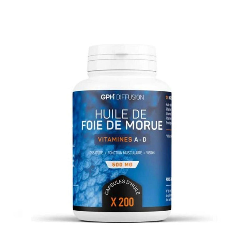 Gph Diffusion Huile de Foie de Morue - 200 Capsules