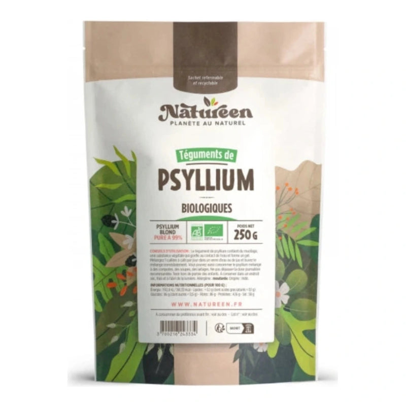 GPH DIFFUSION Cáscaras de Psyllium Rubio Orgánico 250 G
