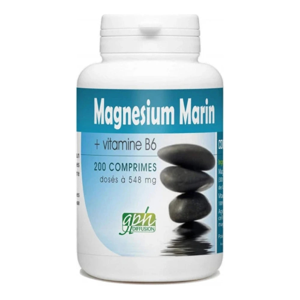 GPH Magnésium Marin – boîte de 200 comprimés