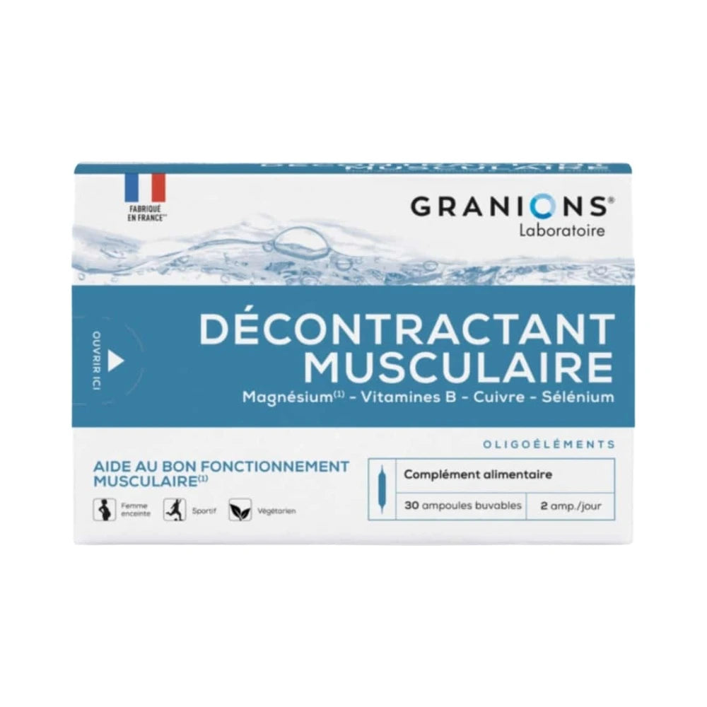 Granions Décontractant Musculaire B30 ampoules