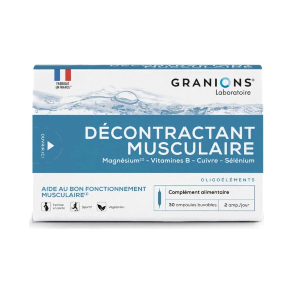 Granions Décontractant Musculaire B30 ampoules