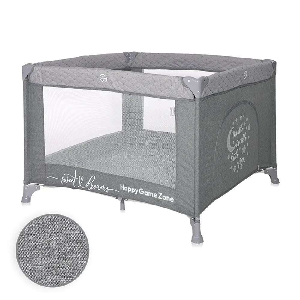 Lorelli Baby Playpen Happy Game Zone - Gris