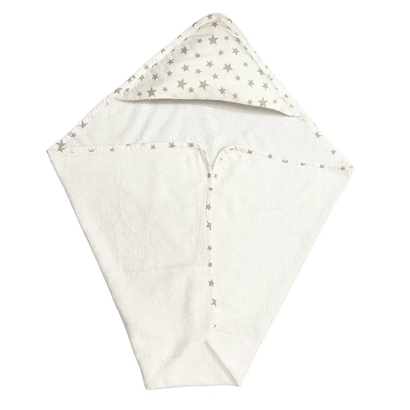 BébéYo Bath Cape - Grey Stars
