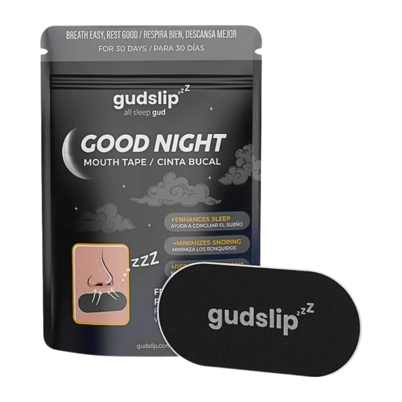 Gudslip Good Night Bandes Buccales Bouche Fermée – 30 Bandes