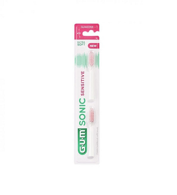 GUM Sonic Sensitive Recambios Ultra Soft (x2)