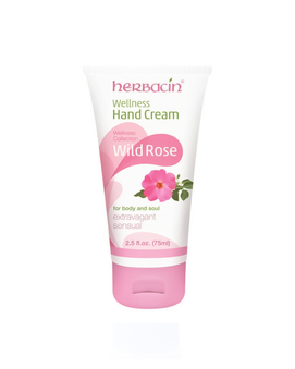 Herbacin Crème Mains Bien-être Rose Sauvage - 75ml