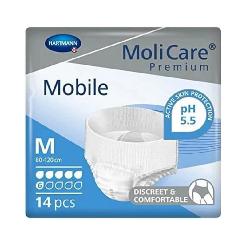 HARTMANN MOLICARE MOBILE SLIP ABSORBANT TAILLE M/JOUR X 14Unités 915832