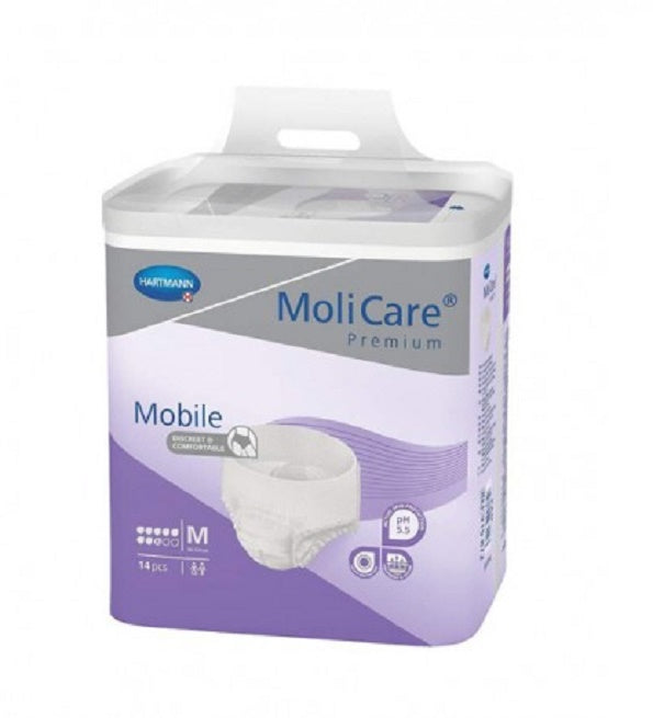 Hartmann MoliCare Mobile Super slips absorbants taille M – paquet de 14