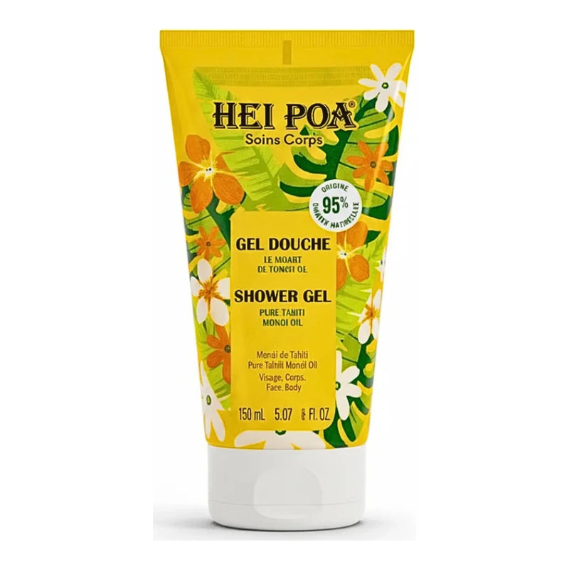 Hei Poa Tahiti Monoi AO Shower Gel Face & Body 150ml