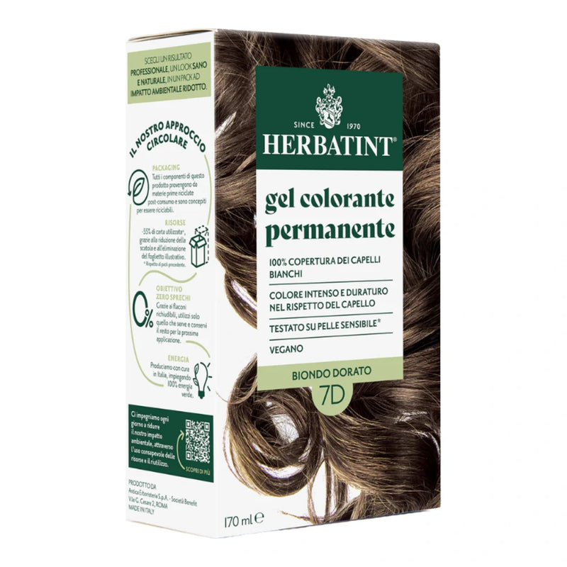 Herbatint 7D Golden Blonde Colouring Care 170ml