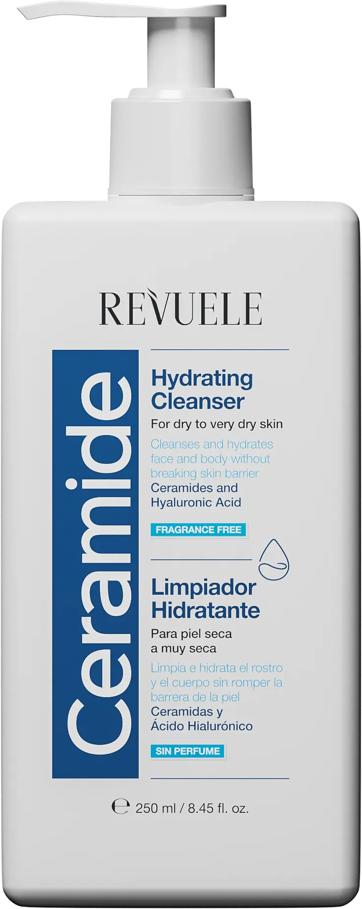 Revuele Ceramide Nettoyant Hydratant 250ml - flacon
