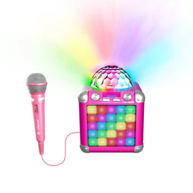 iDance Enceinte Bluetooth Cube BC-100X - Rose