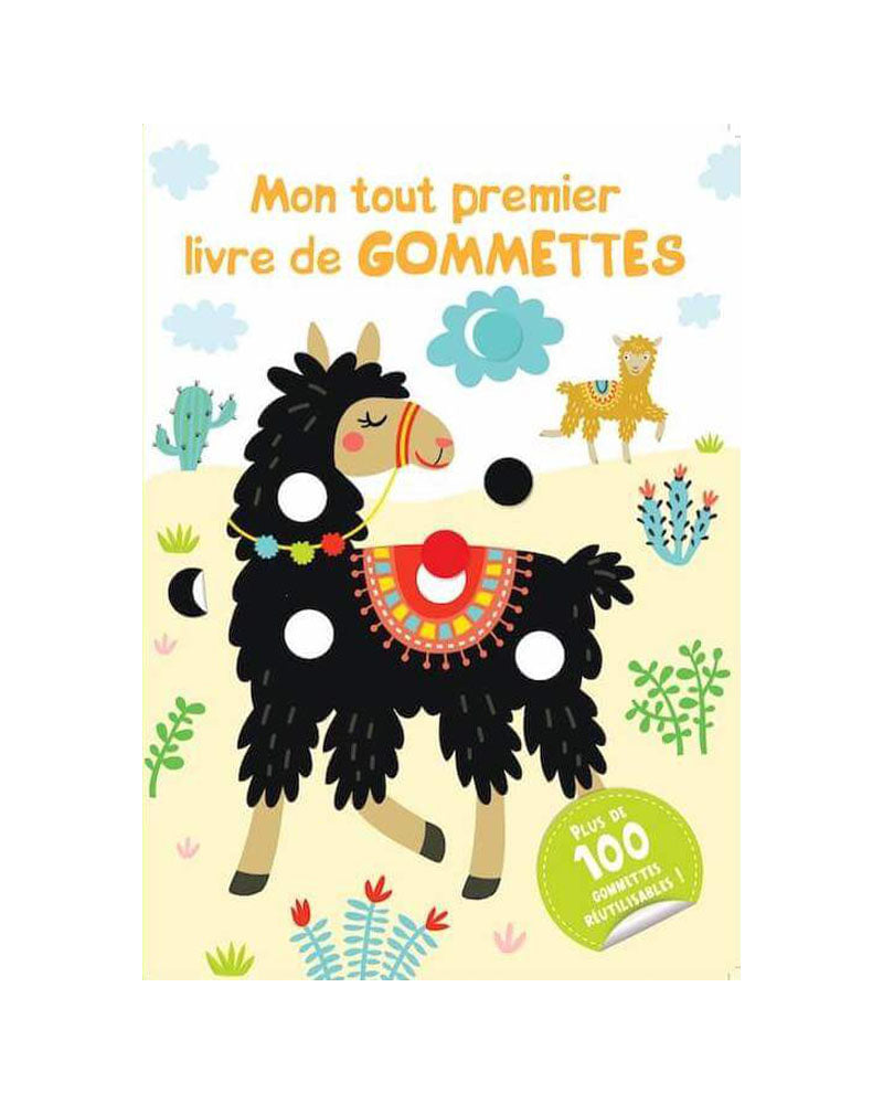 Plume Univers Mon Tout Premier Livre de Gommettes - Illama