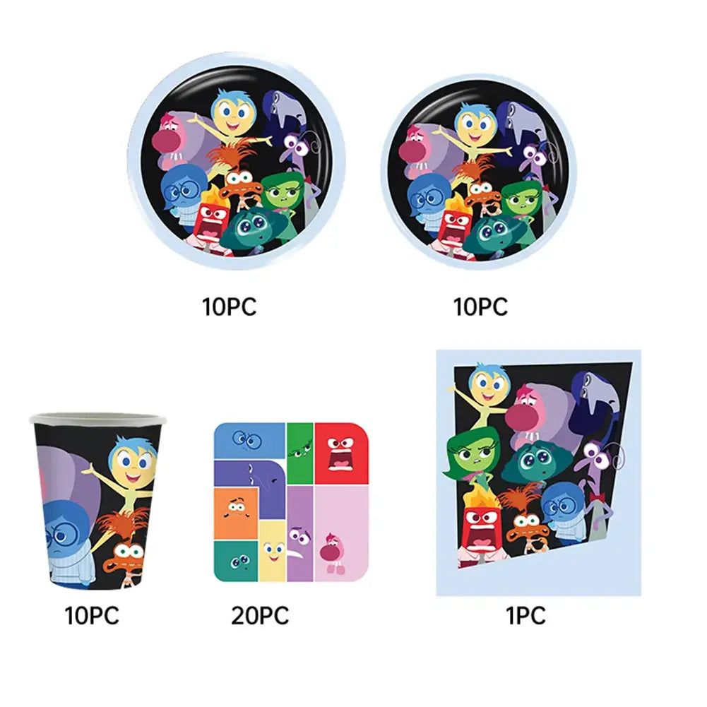 51 Piece Birthday Pack - Inside Out