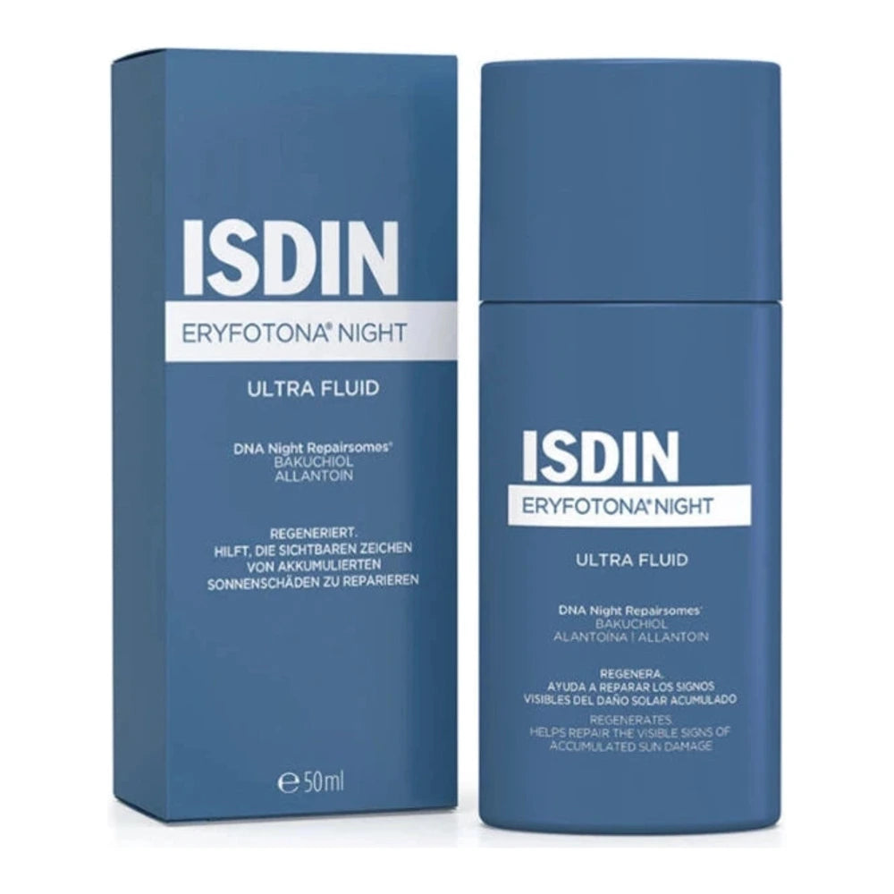 Isdin Eryfotona Night Ultra Fluid 50 ml – flacon et étui