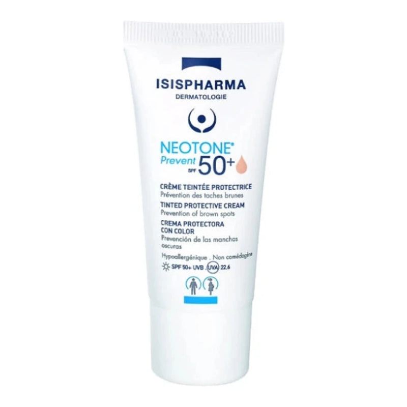 إيزيس فارما Neotone Prevent SPF 50+ لون فاتح – 30 مل